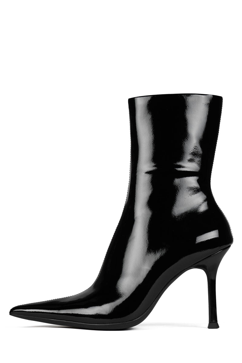 DARING-2 Jeffrey Campbell Ankle Boot Black Patent