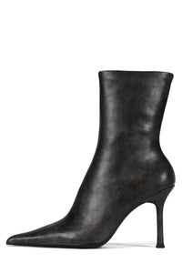 DARING-2 Jeffrey Campbell Ankle Boot Grey Distressed