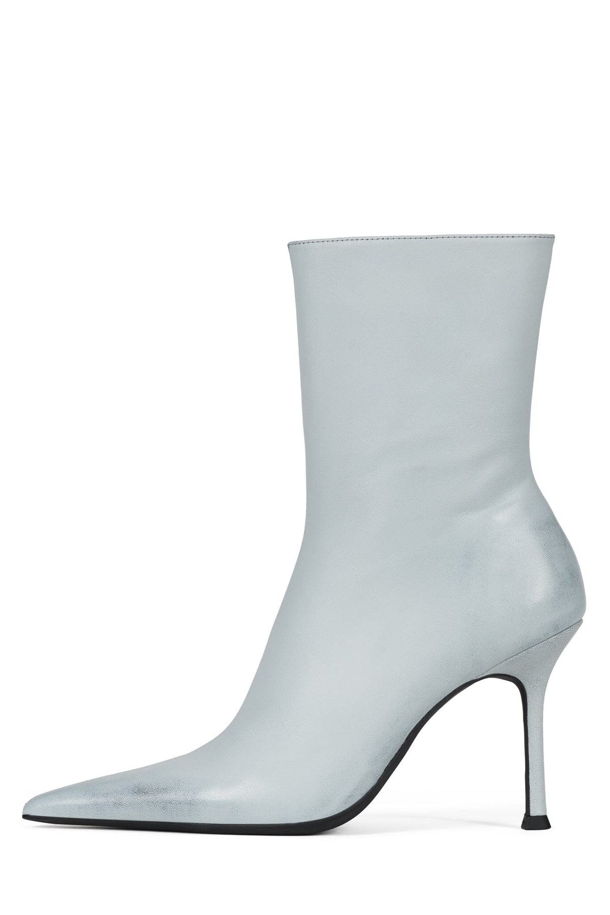 DARING-L Jeffrey Campbell Stiletto Bootie White Ruboff