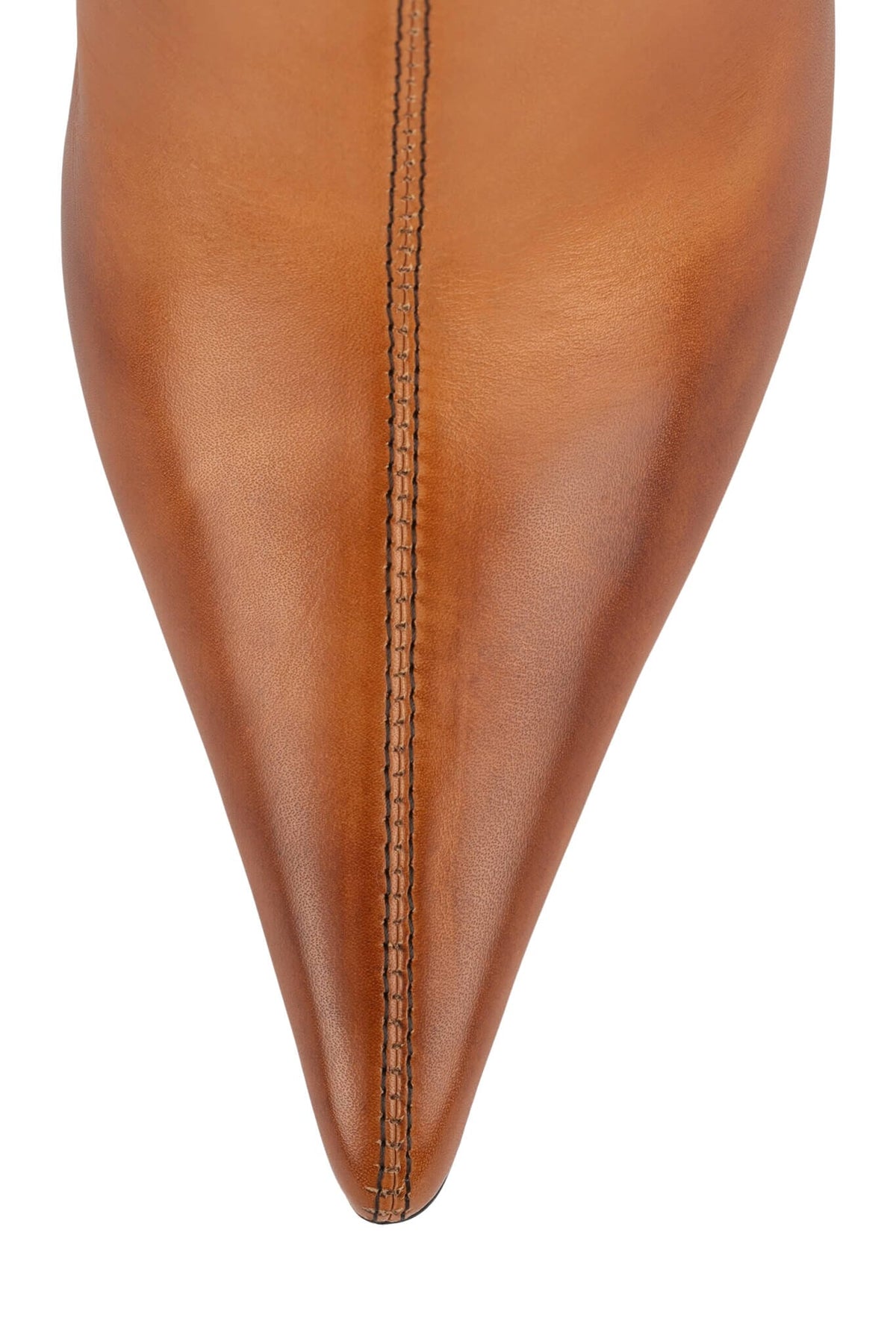 DARING-L Jeffrey Campbell Stiletto Bootie Tan Ruboff