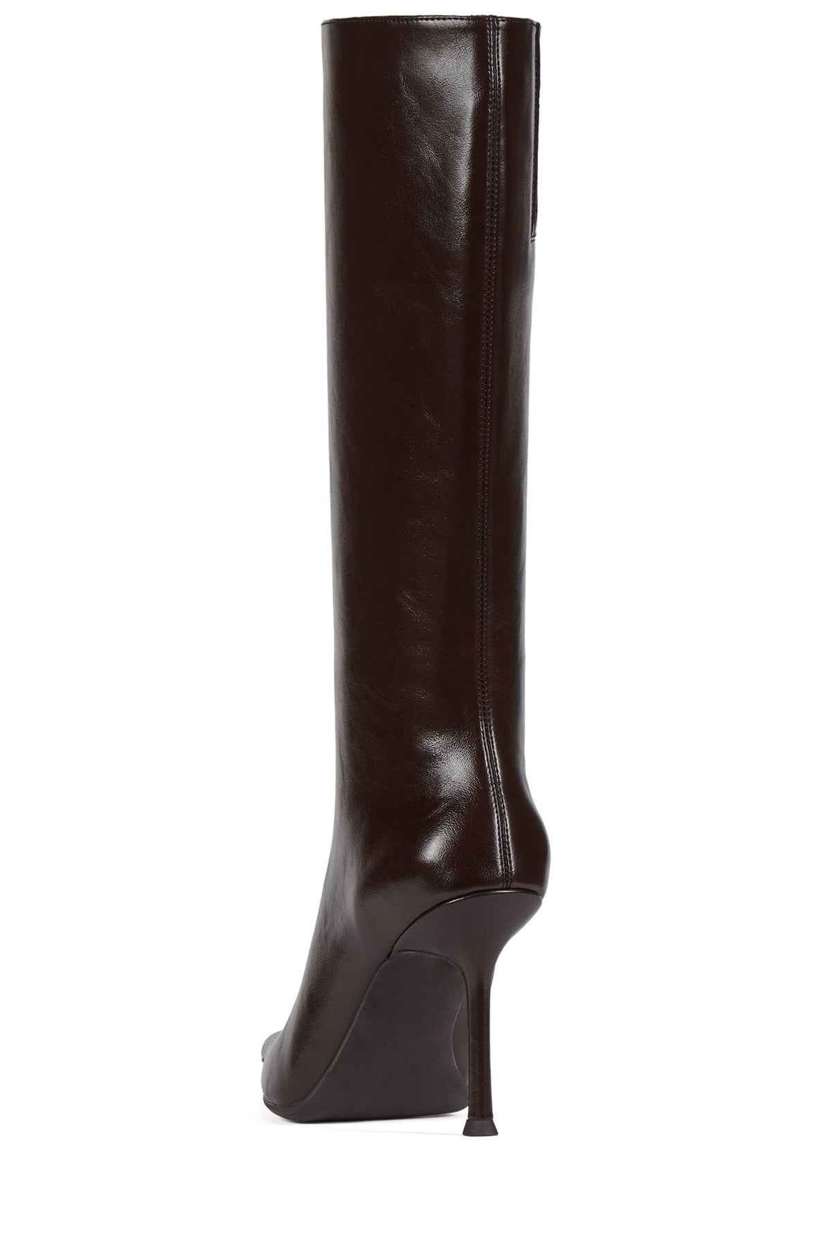 DARLING-3 Jeffrey Campbell Knee-High Stiletto Boot Brown