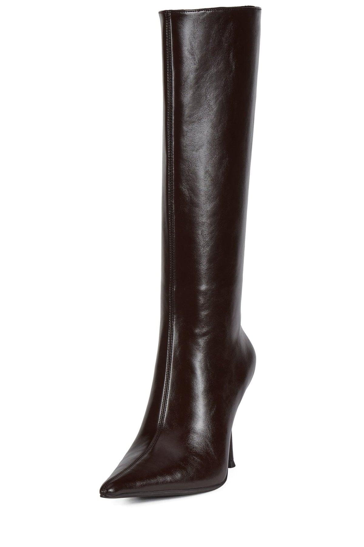 DARLING-3 Jeffrey Campbell Knee-High Stiletto Boot Brown _hover