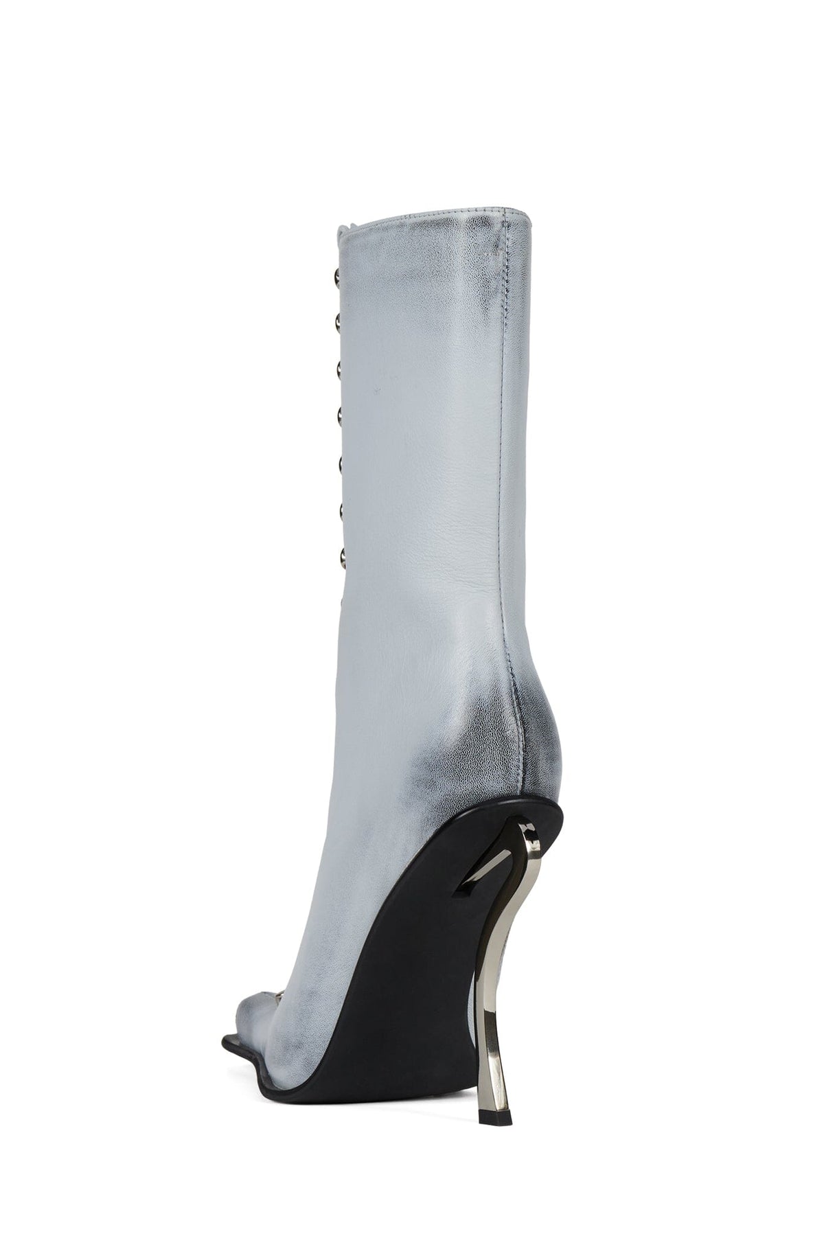 DAUNTLESS Heeled Boot White Ruboff