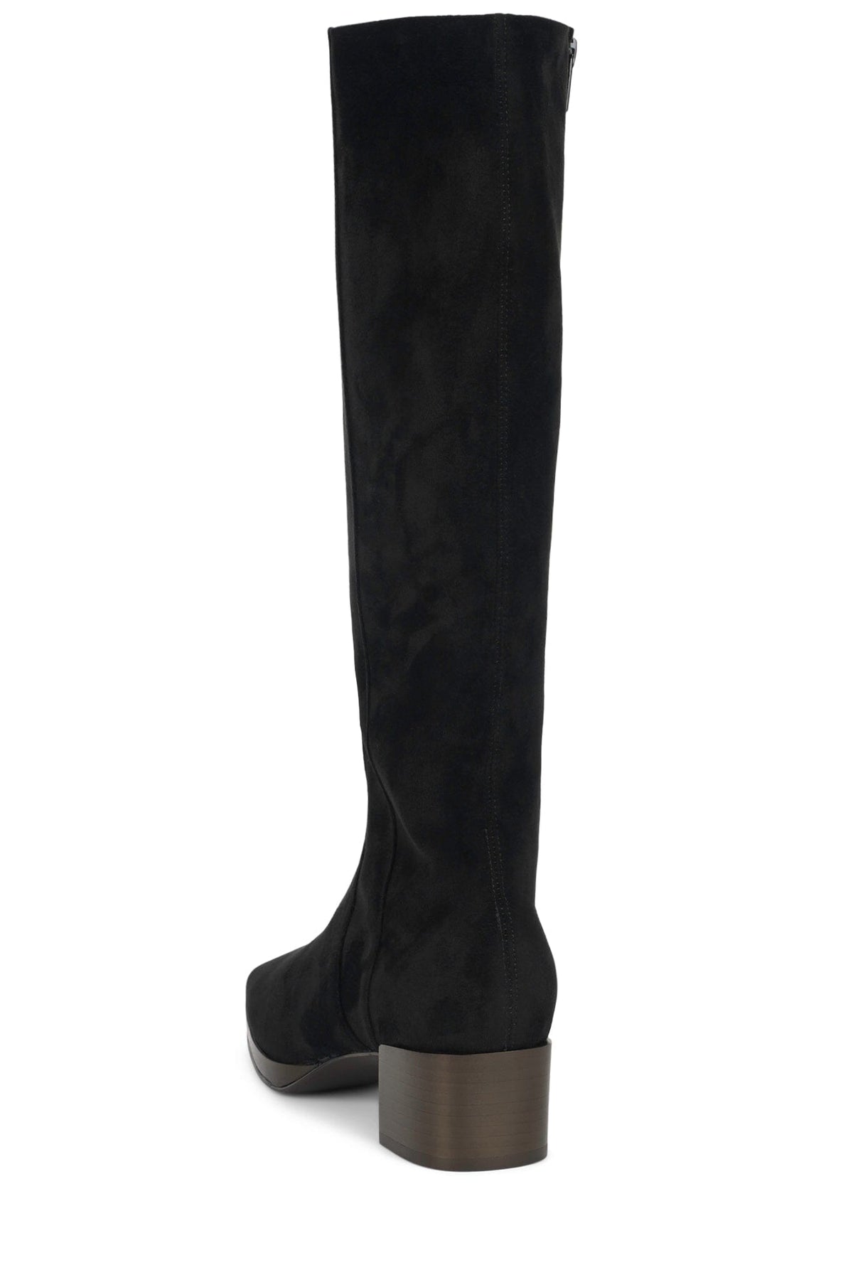 DECORUM Knee-High Boot Black Suede 