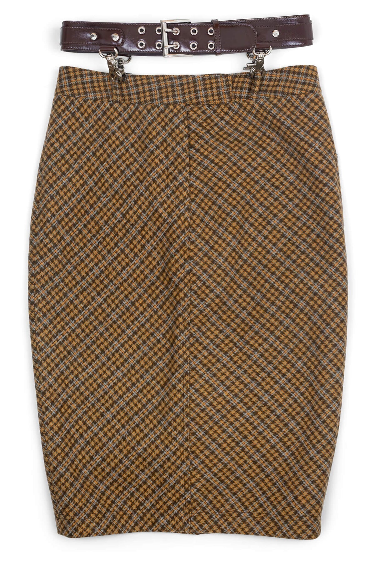 DELPHY YYH Brown Plaid Tweed XS 