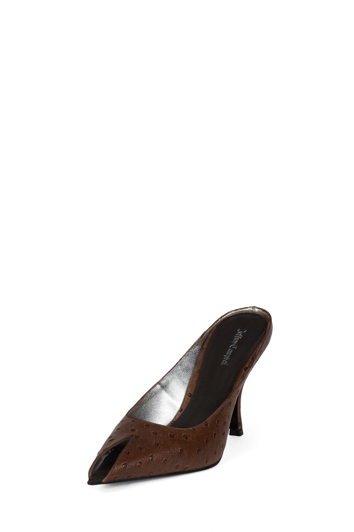 DESTINEE Brown Ostrich _hover