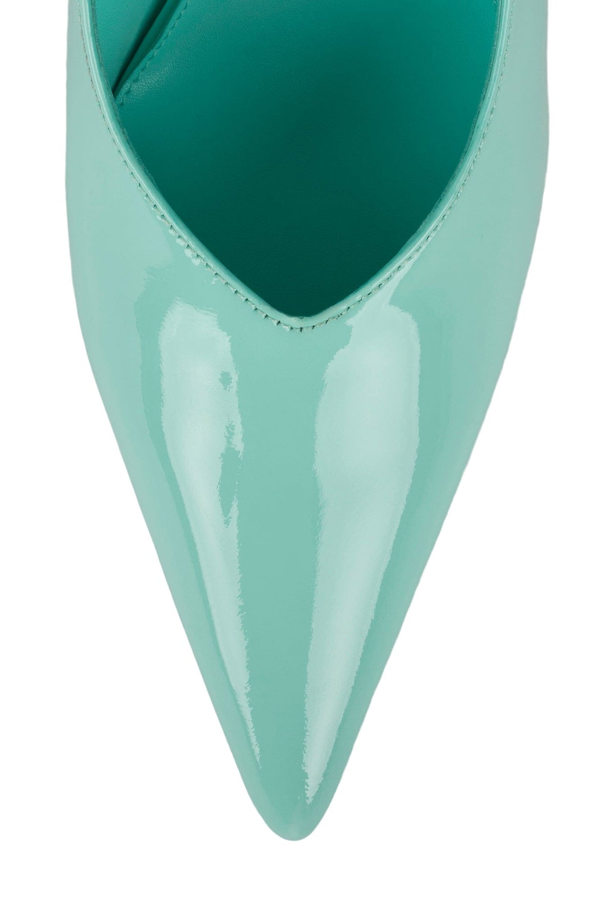 DIFFUSE Jeffrey Campbell Pump Teal Patent
