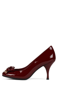 DOSSIER Jeffrey Campbell High Heel Cherry Red Patent