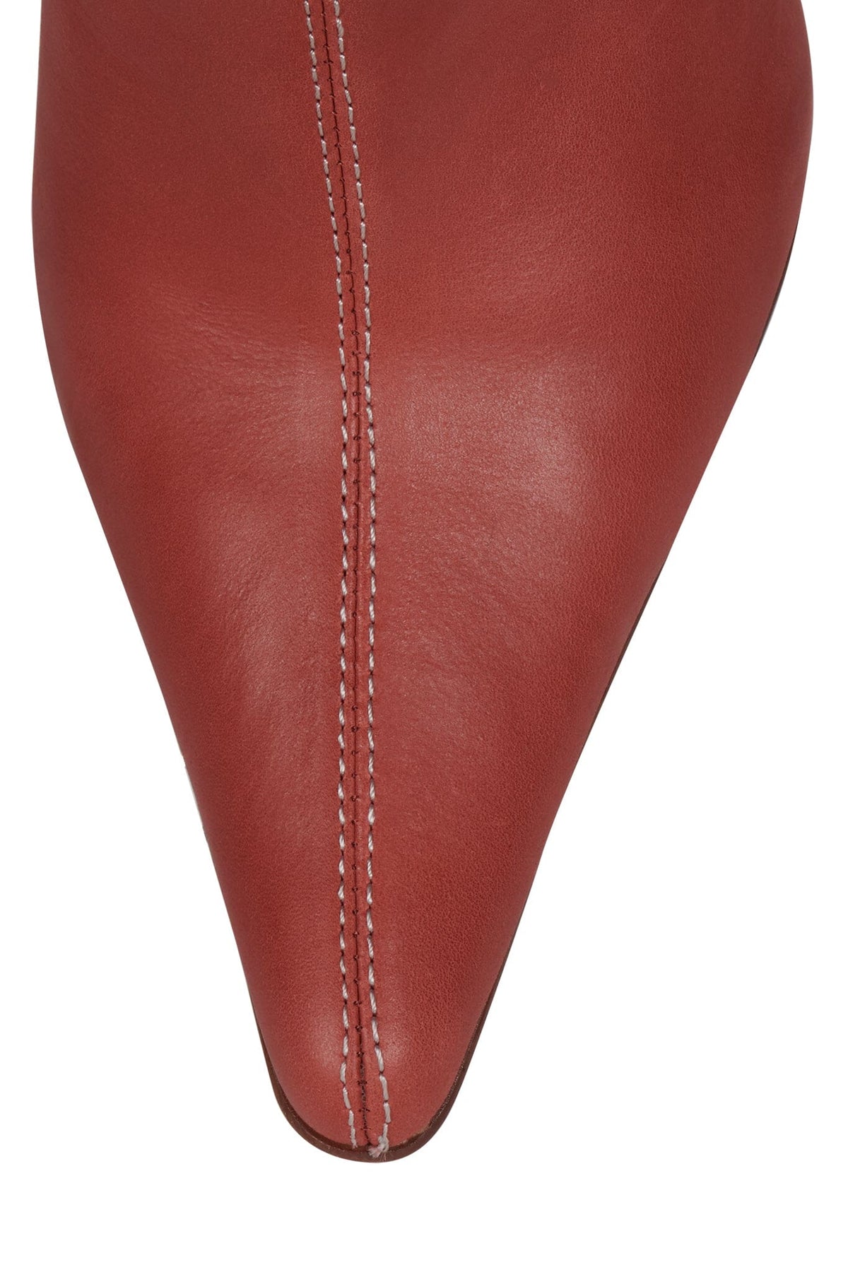 DOTTY Jeffrey Campbell Heeled Boot Dusty Red