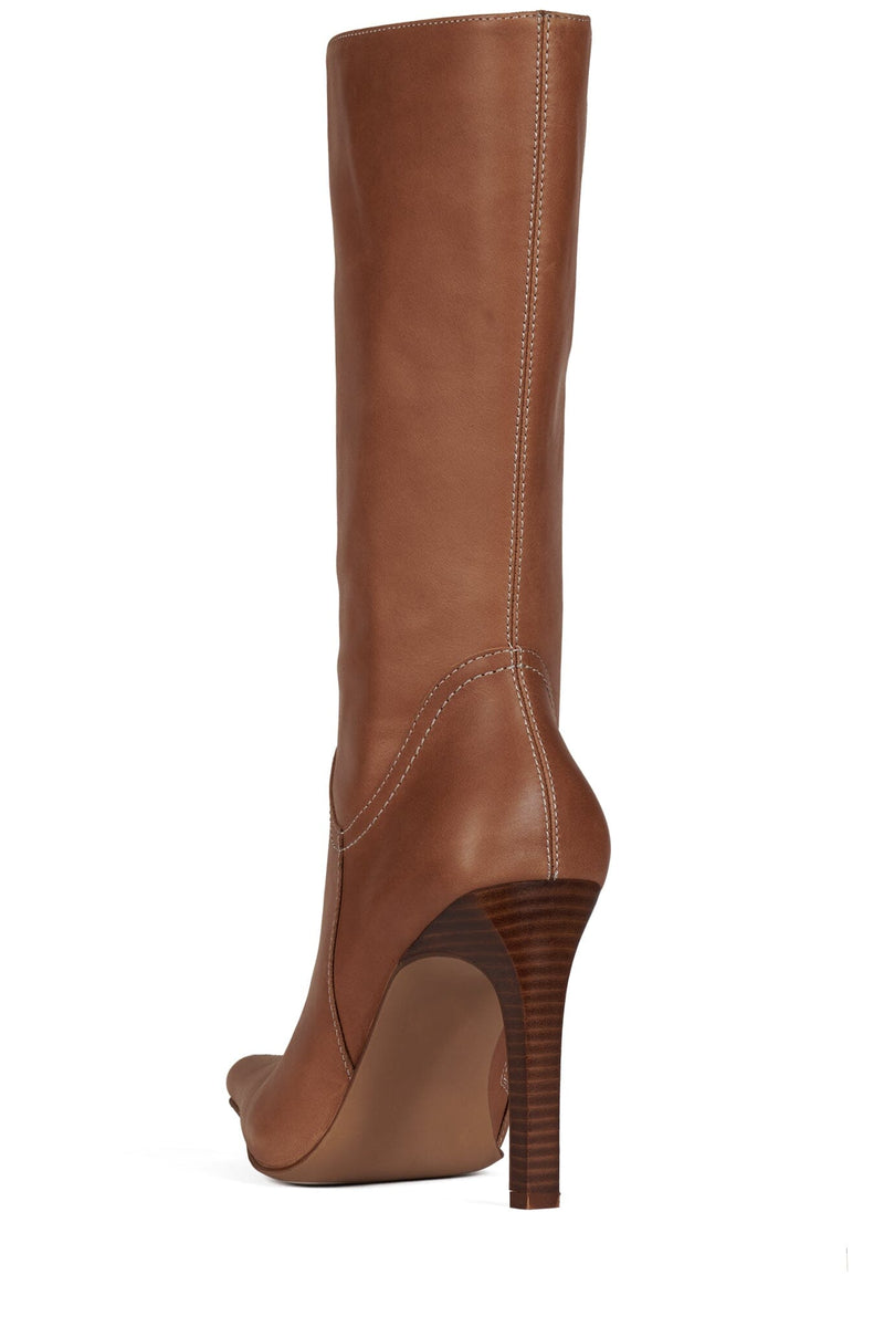 DOTTY Jeffrey Campbell Heeled Boot Tan