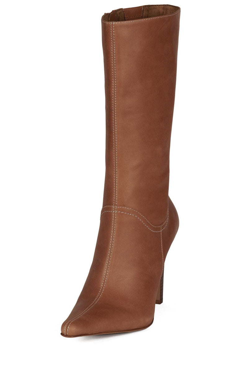 DOTTY Jeffrey Campbell Heeled Boot Tan
_hover