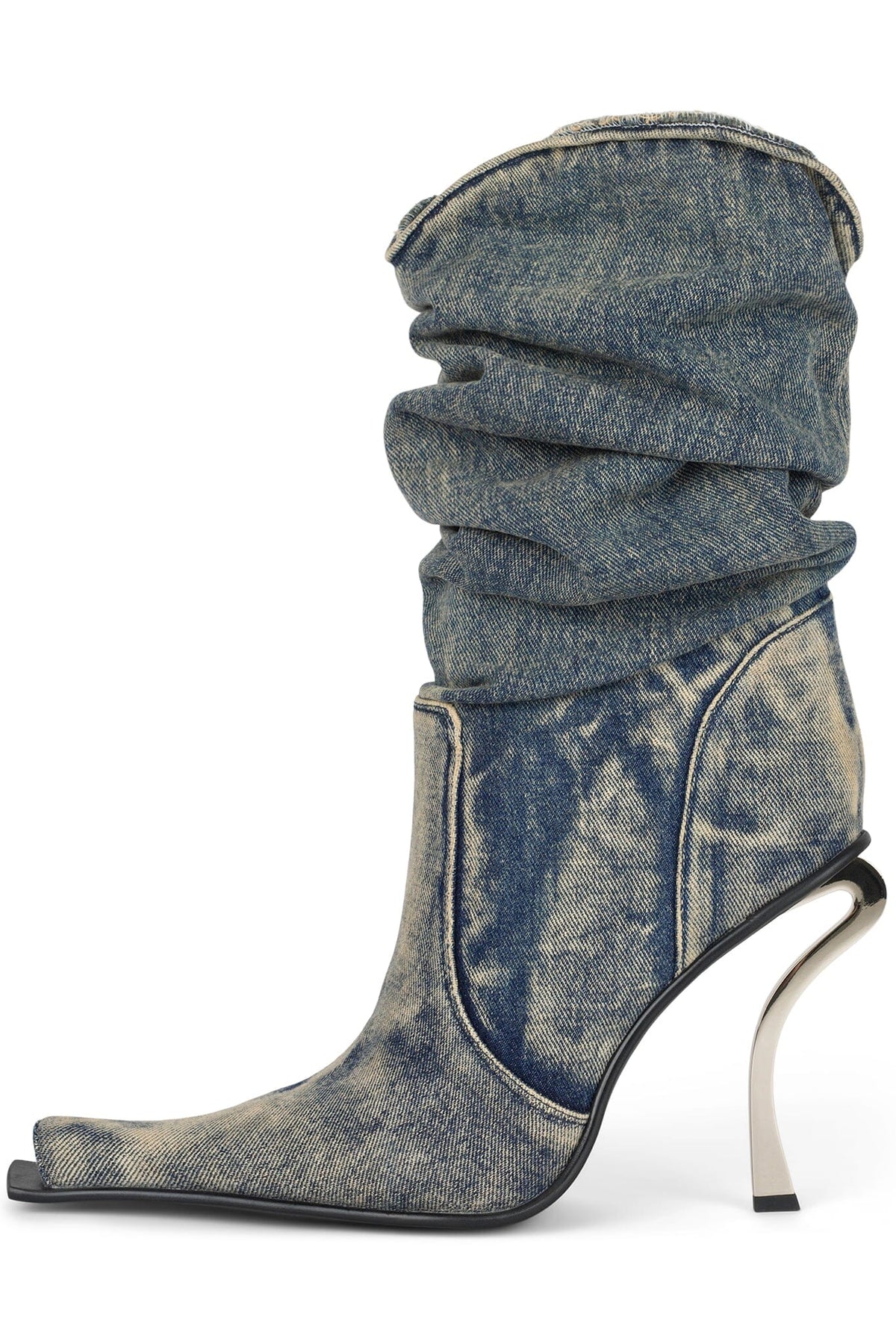 DULCIMER-S Knee-High Boot YYH Blue Denim 6 