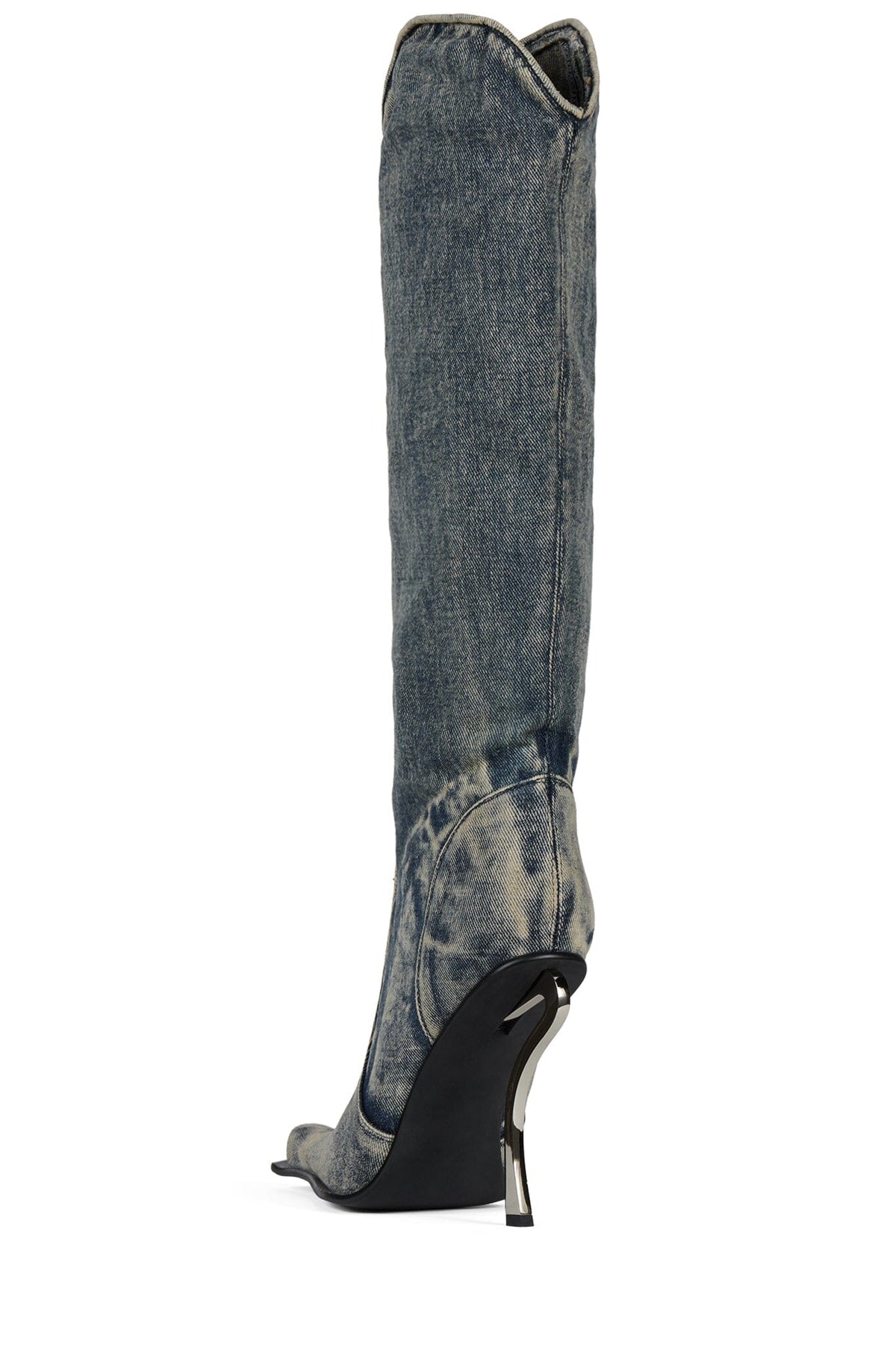 DULCIMER-S Knee-High Boot Blue Denim