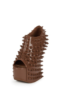 DUSK-SPIKE Jeffrey Campbell Platform Natural Patent Natural _hover