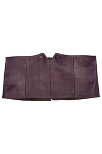 EDWARDIAN BELT Jeffrey Campbell Corset-Inspired Belt Purple