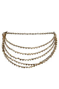 EL-DORADO Jeffrey Campbell Chain Belt Gold 