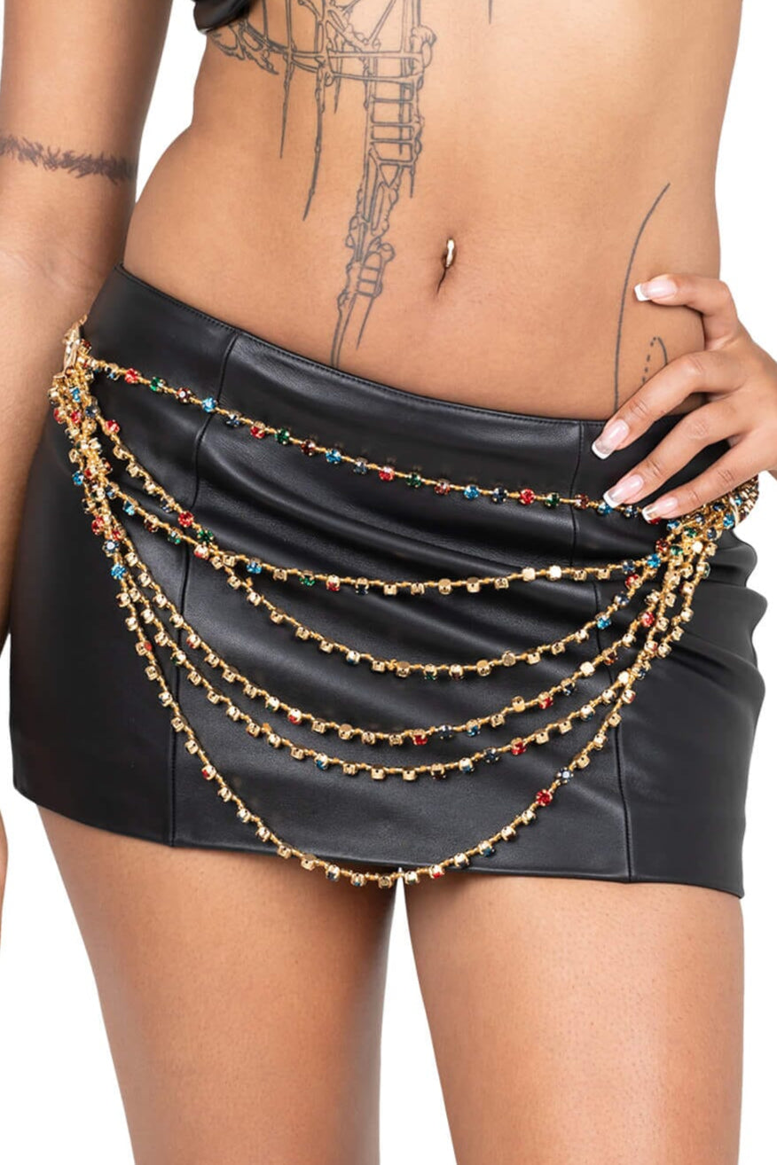 EL-DORADO Jeffrey Campbell Chain Belt Multi