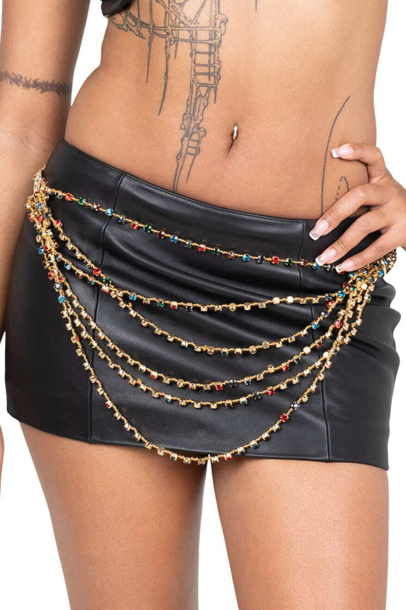 EL-DORADO Jeffrey Campbell Chain Belt Multi