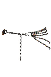 EL-DORADO Jeffrey Campbell Chain Belt Pewter Multi 