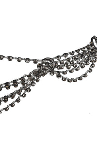EL-DORADO Jeffrey Campbell Chain Belt Pewter