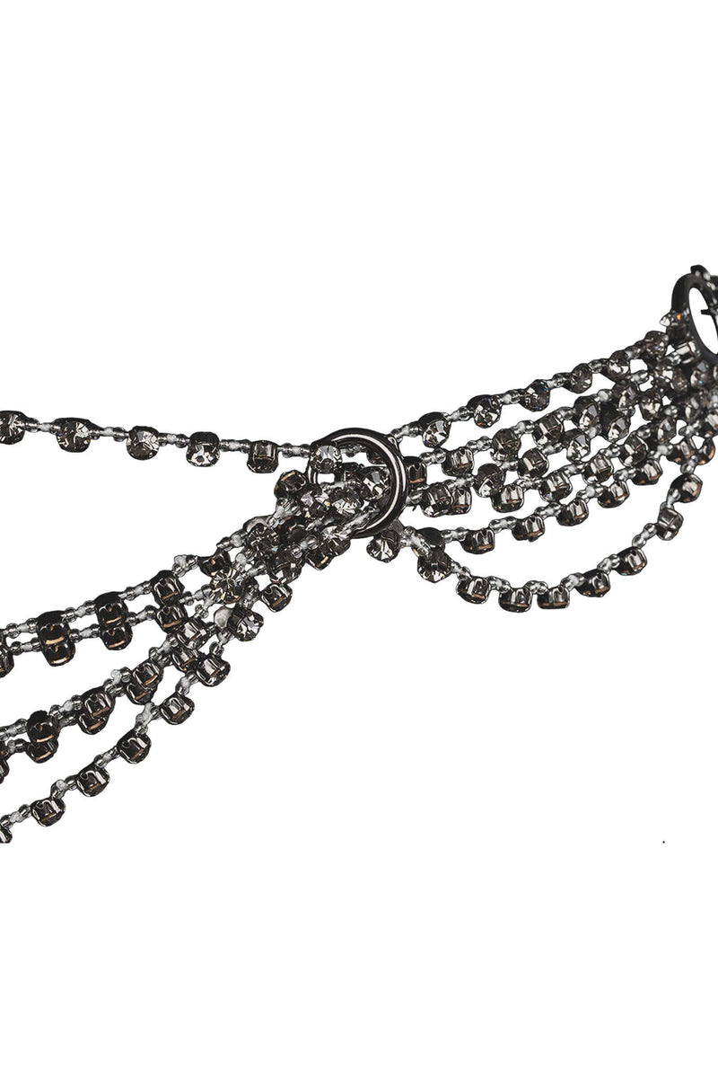 EL-DORADO Jeffrey Campbell Chain Belt Pewter