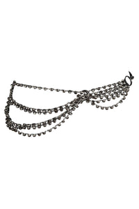 EL-DORADO Jeffrey Campbell Chain Belt Pewter 