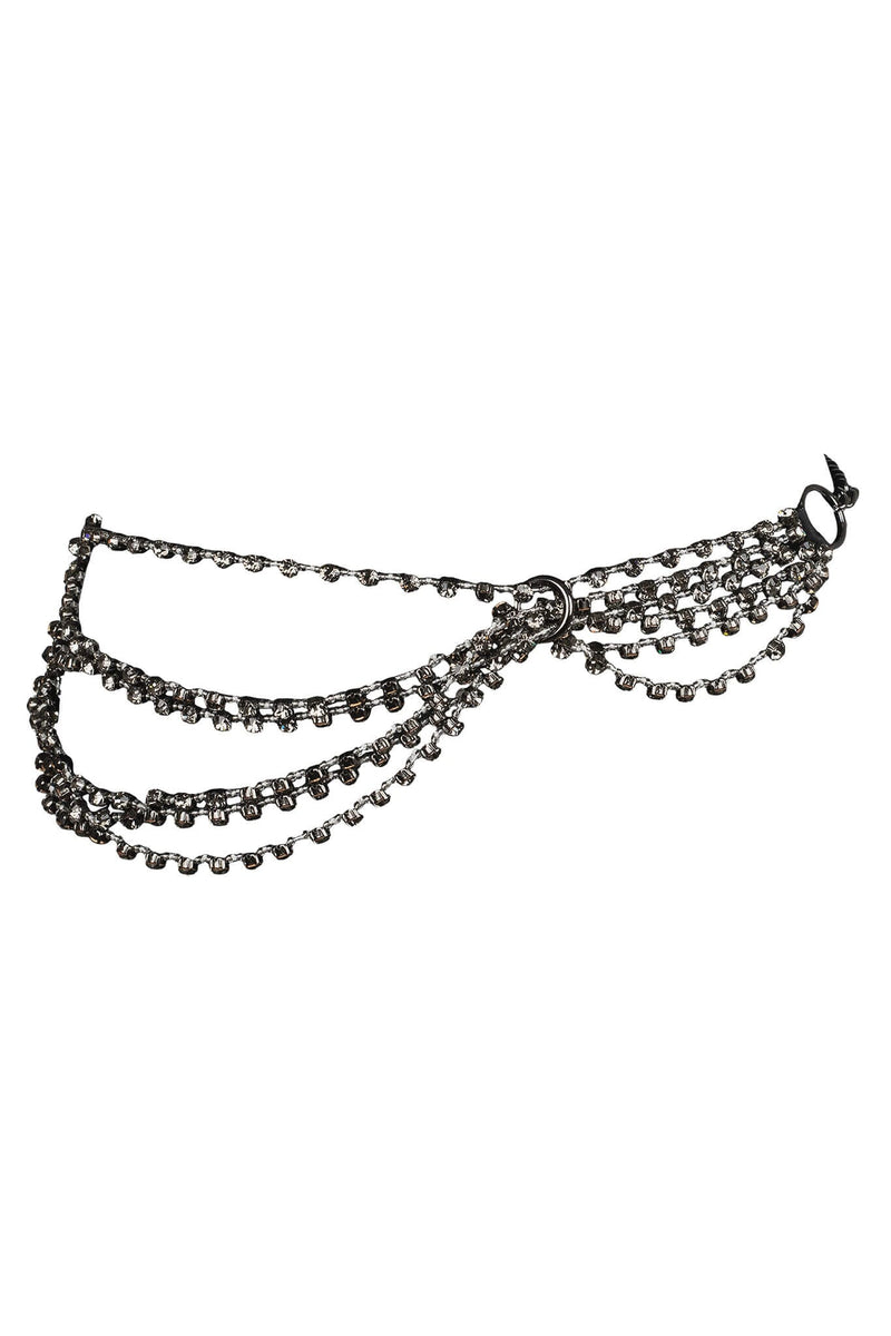 EL-DORADO Jeffrey Campbell Chain Belt Pewter 