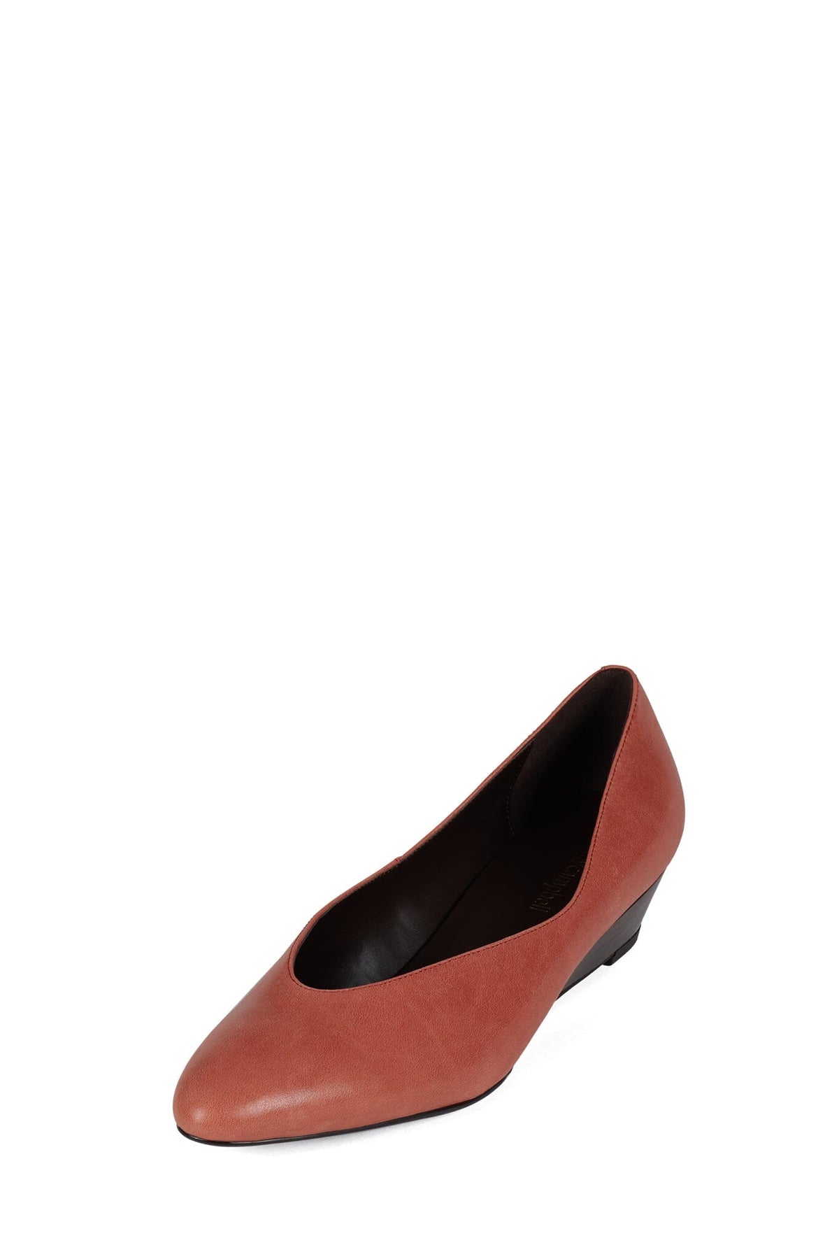 ELONA Jeffrey Campbell Wedge Pump Coral