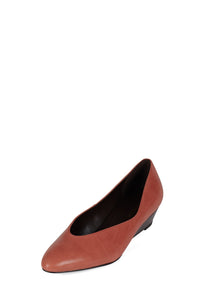 ELONA Jeffrey Campbell Wedge Pump Coral