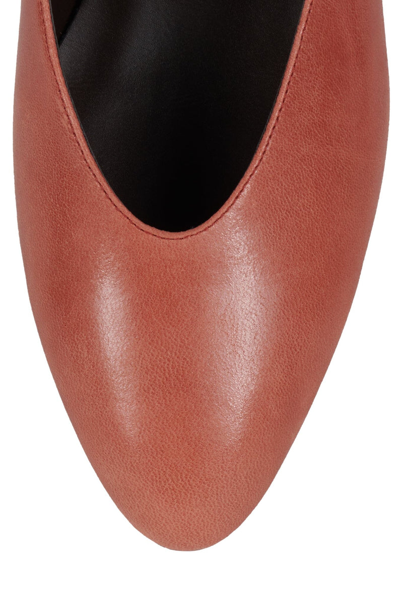 ELONA Jeffrey Campbell Wedge Pump Coral