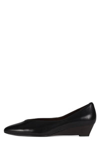 ELONA Jeffrey Campbell Wedge Pump Black