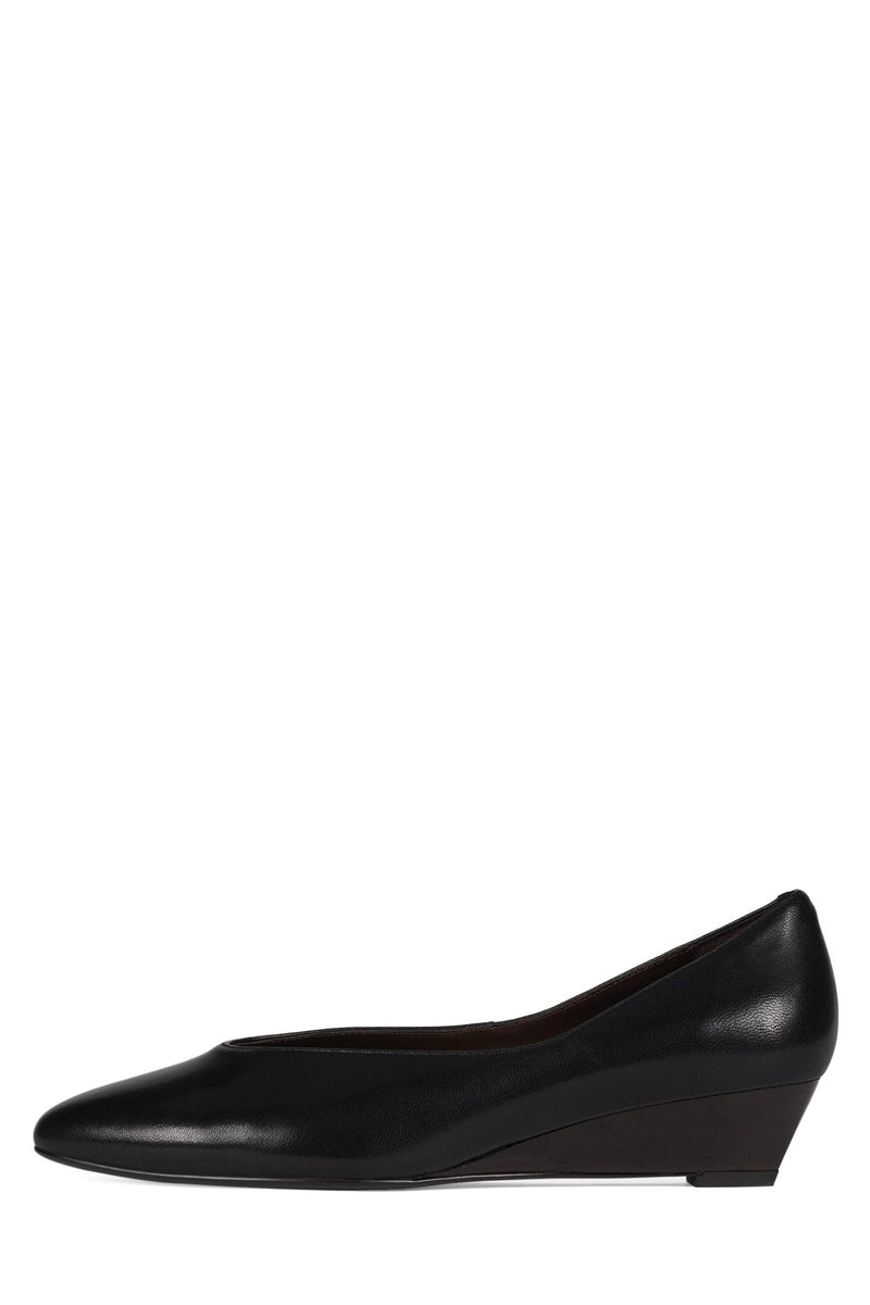 ELONA Jeffrey Campbell Wedge Pump Black