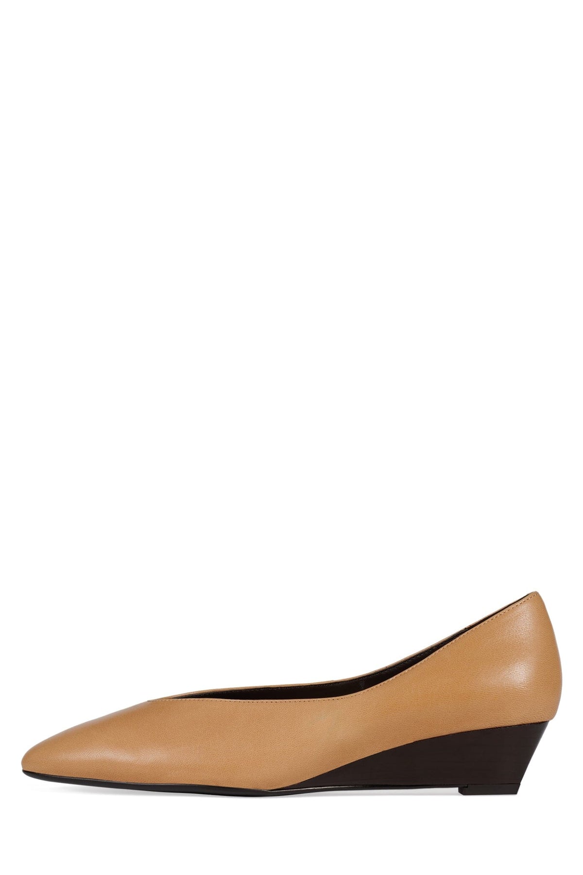 ELONA Jeffrey Campbell Wedge Pump Camel