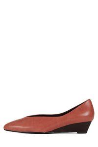 ELONA Jeffrey Campbell Wedge Pump Coral