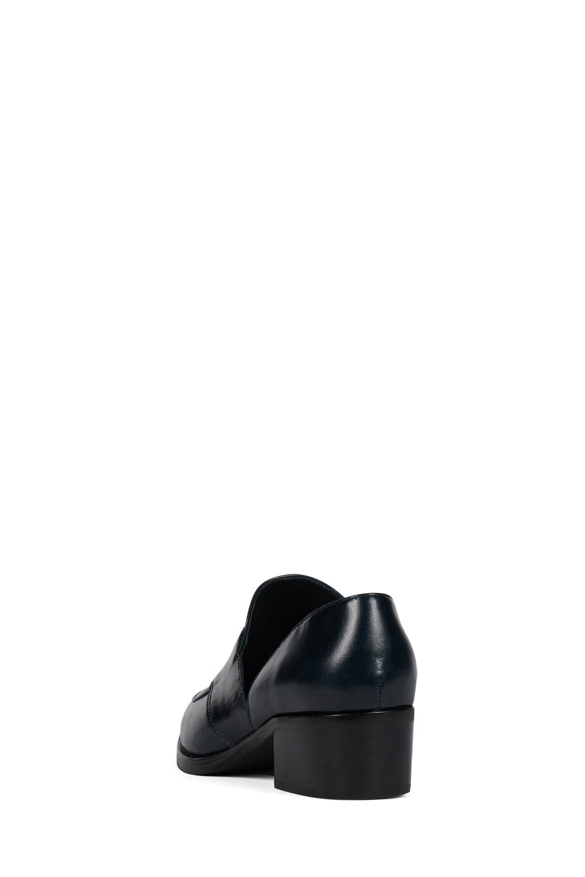 EMPIRICAL Jeffrey Campbell Heeled Loafer Navy