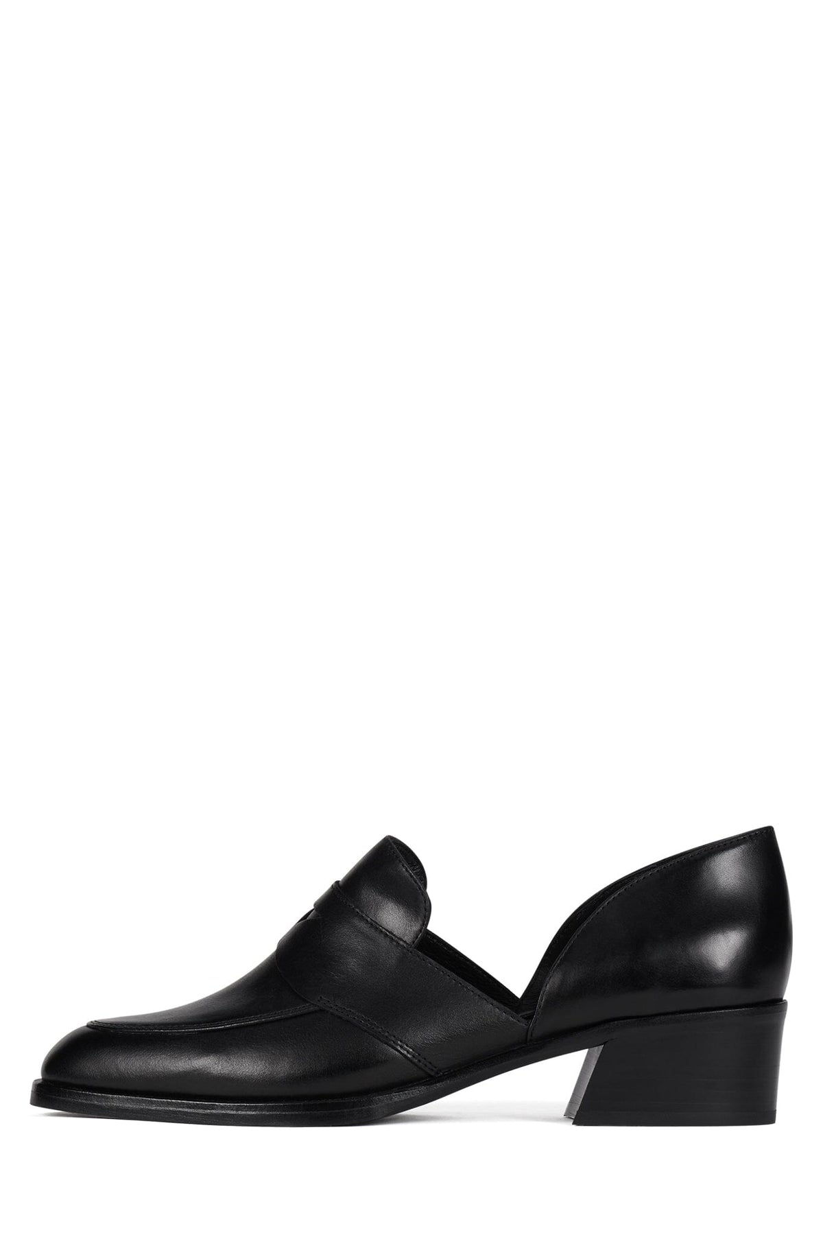 EMPIRICAL Jeffrey Campbell Heeled Loafer Black