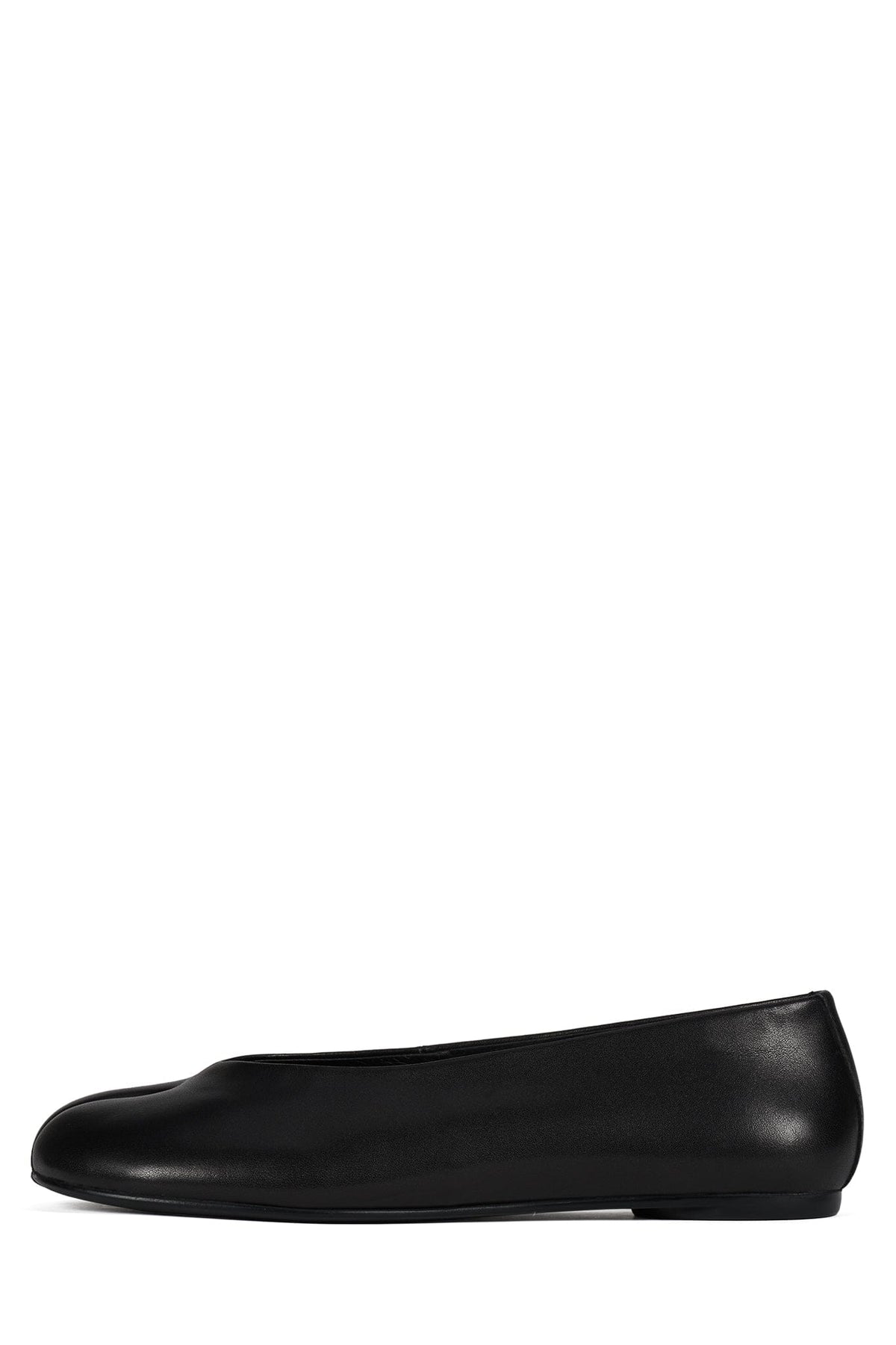 EQUINA Jeffrey Campbell Split-Toe Flat Black
