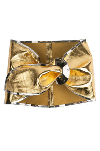 EVEN-BIGGR Jeffrey Campbell Belt Gold
