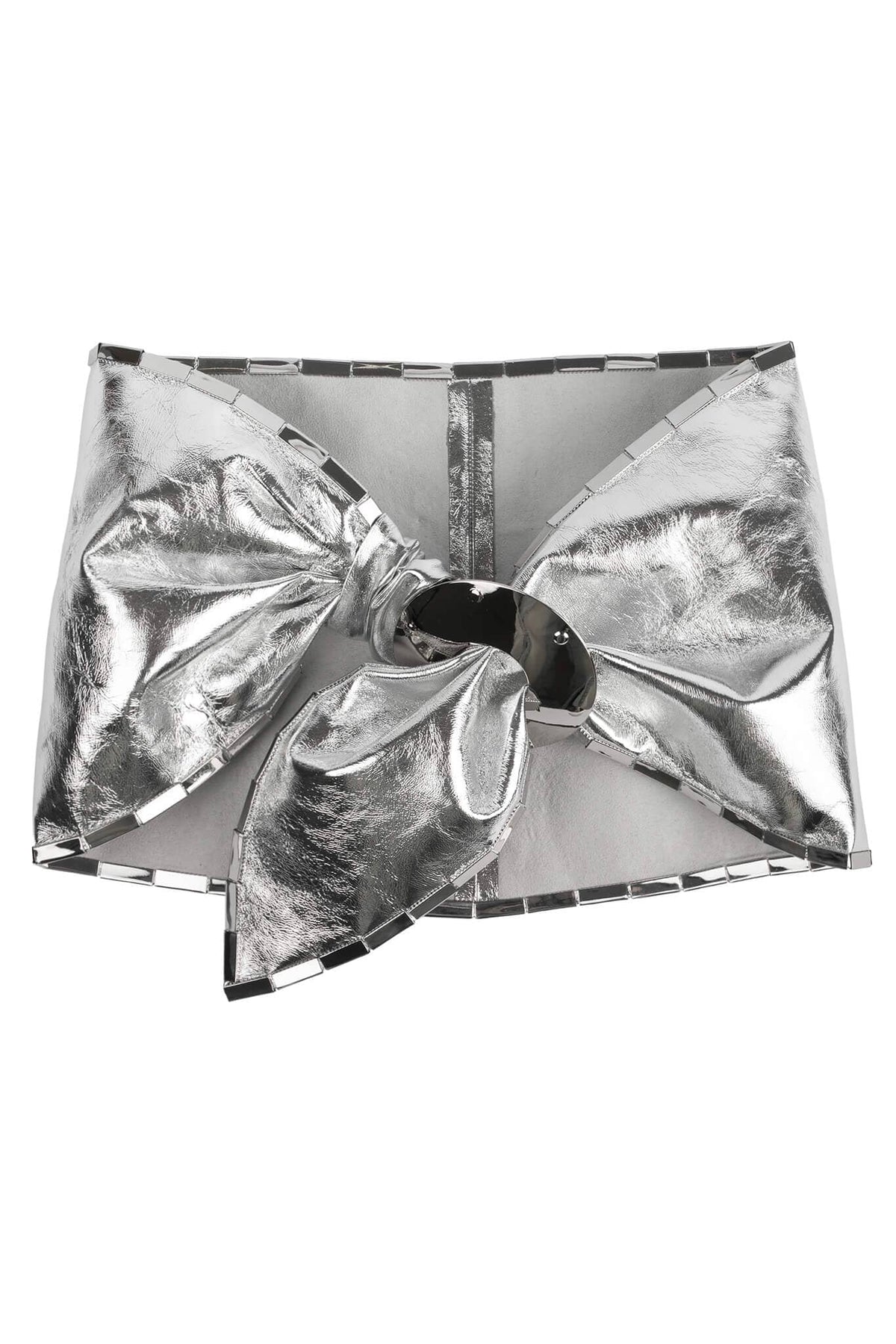 EVEN-BIGGR Jeffrey Campbell Belt Silver