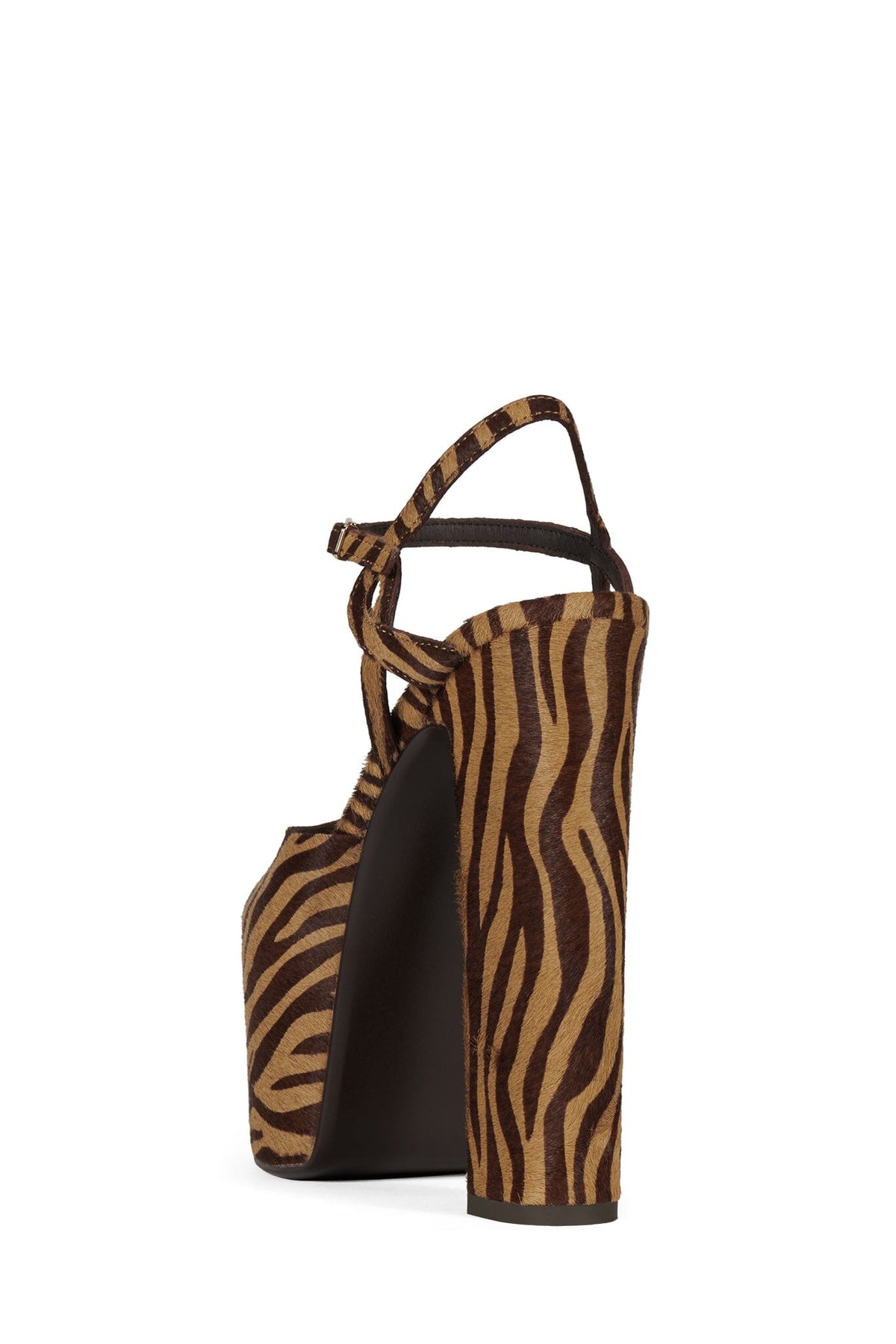 EVERLAST-F Platform Sandal Beige Brown Zebra