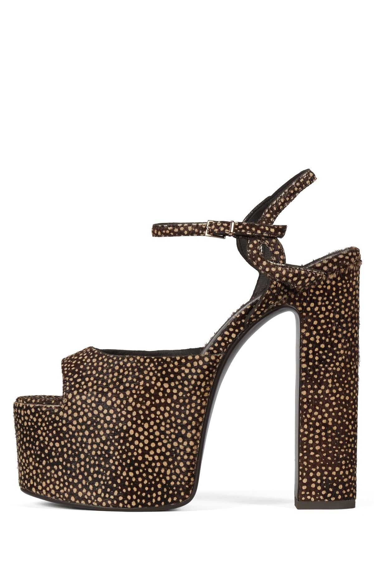 EVERLAST-F Platform Sandal Brown Dot