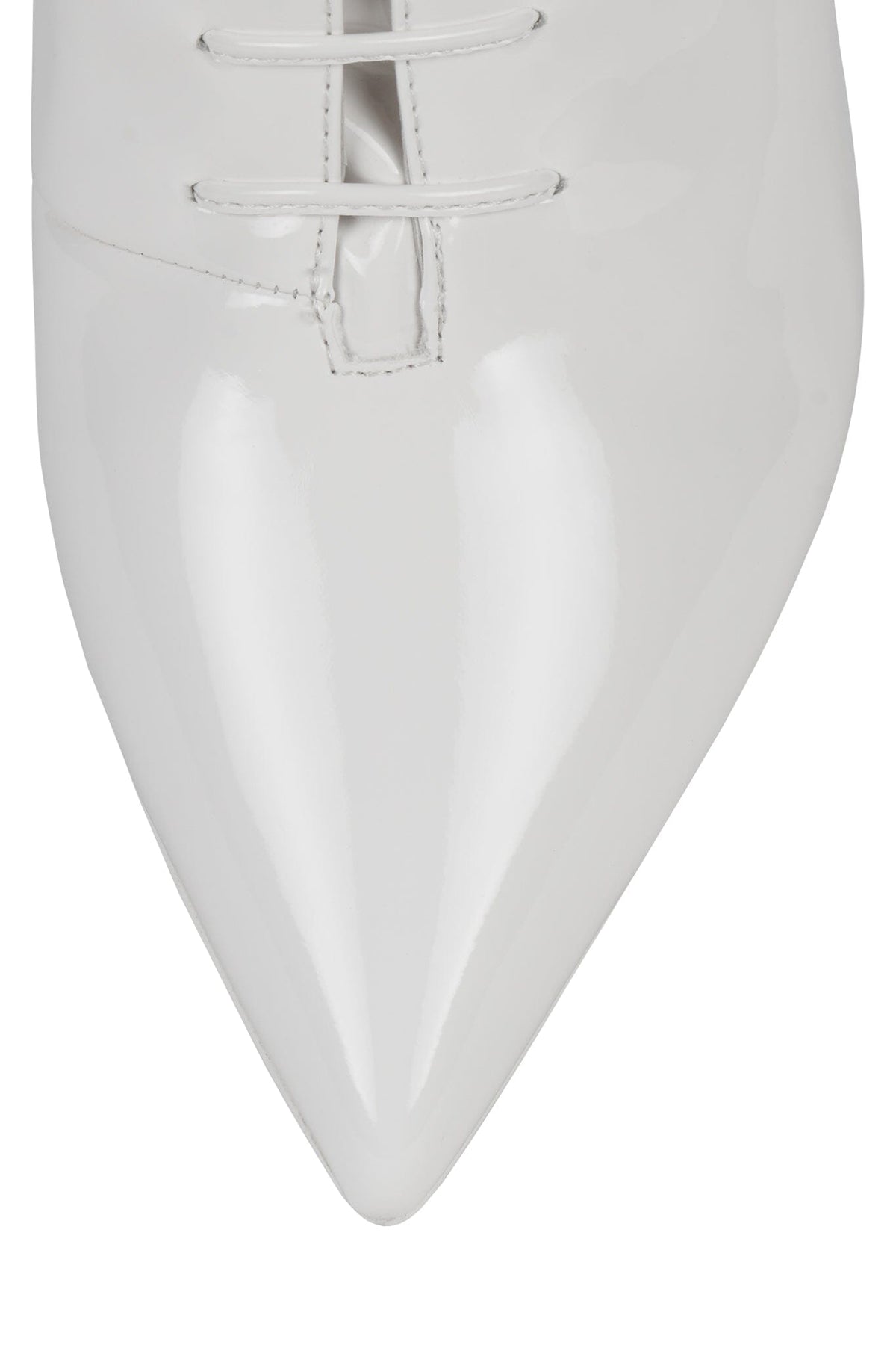 FALLOW Wedge Boot White Patent