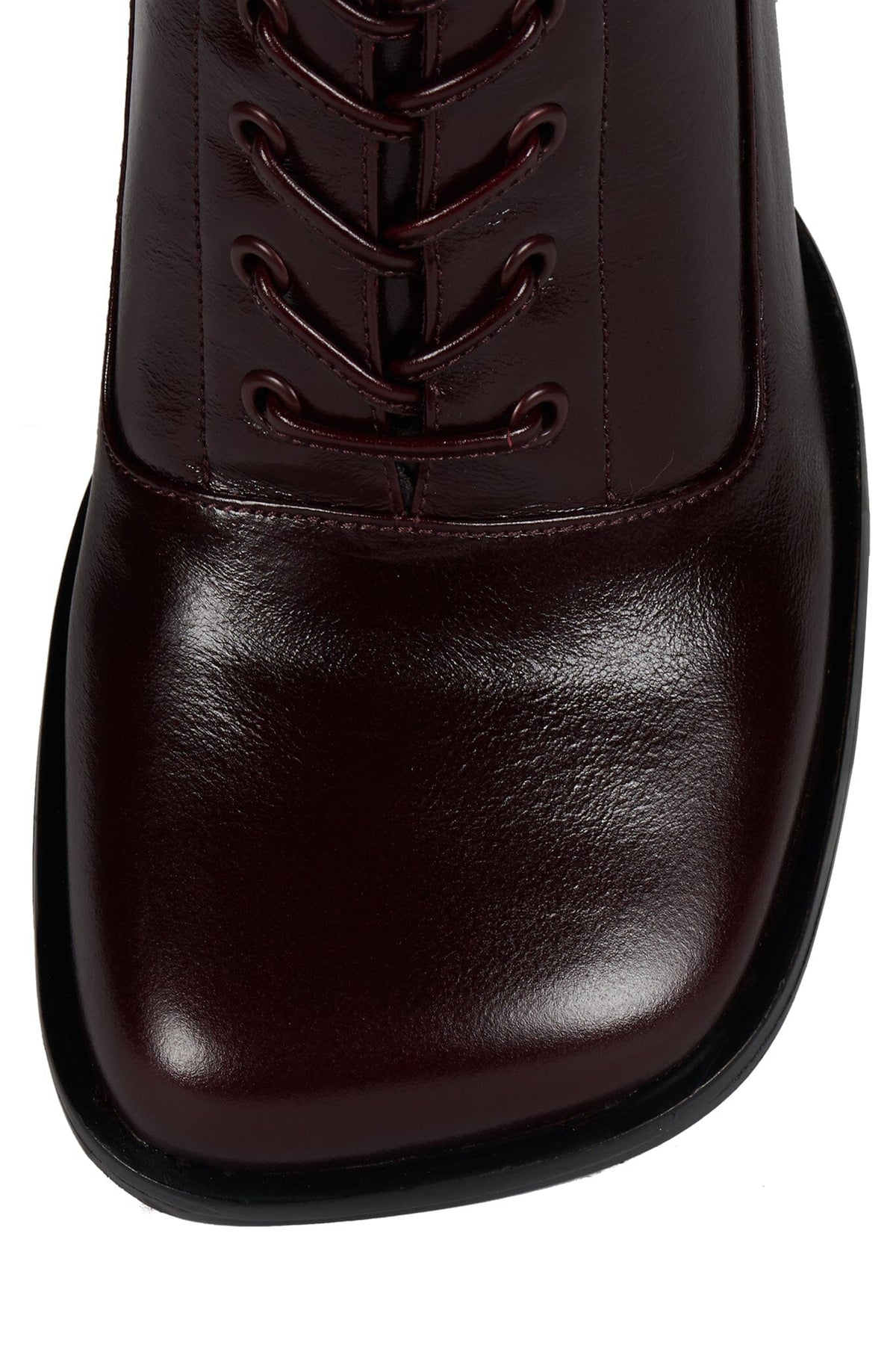 FANNING Jeffrey Campbell Heeled Boot Wine