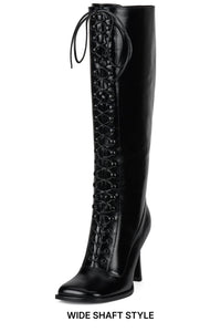 FANNING-W Jeffrey Campbell Knee-High Boot Black _hover