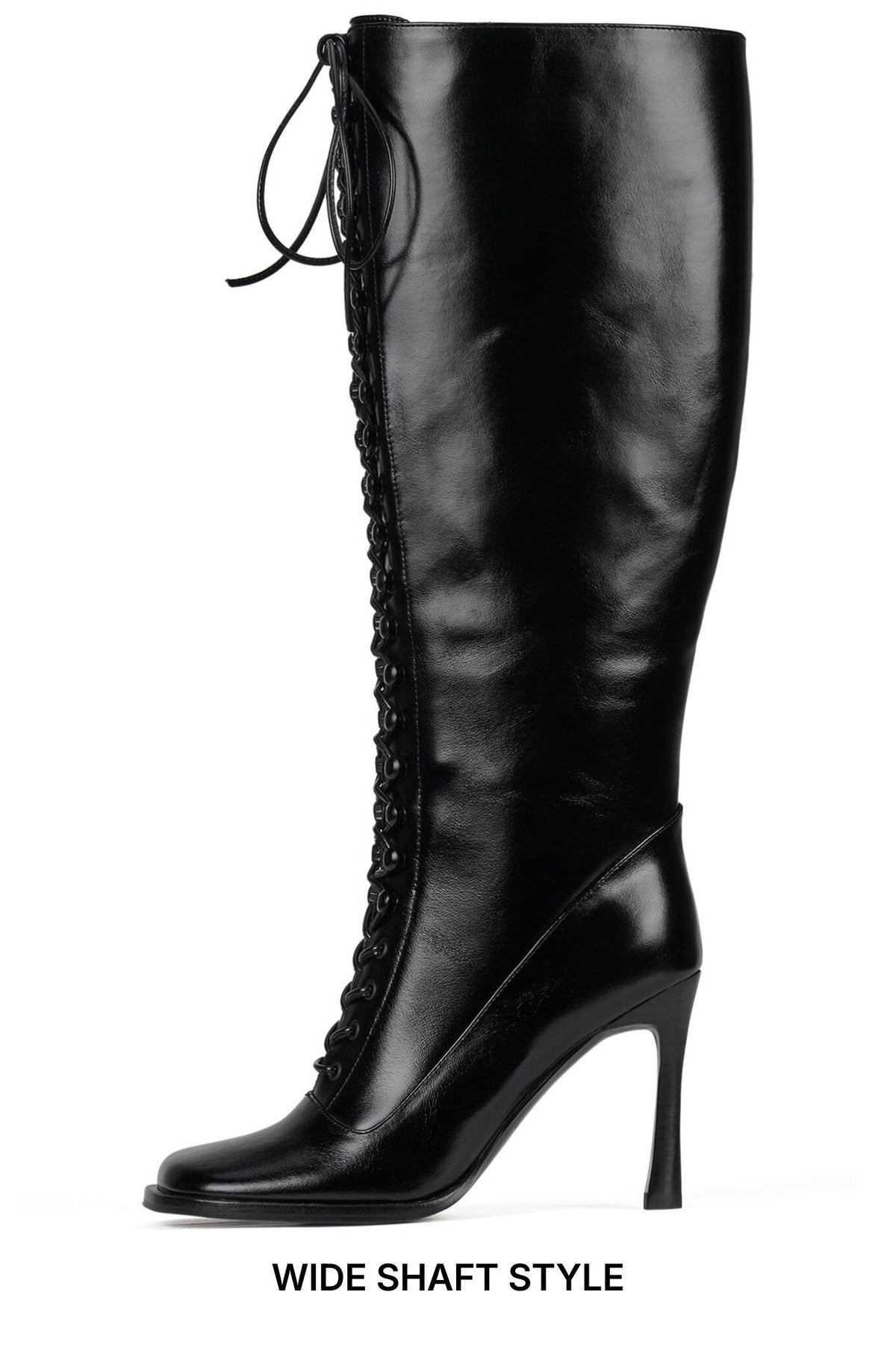 FANNING-W Jeffrey Campbell Knee-High Boot Black