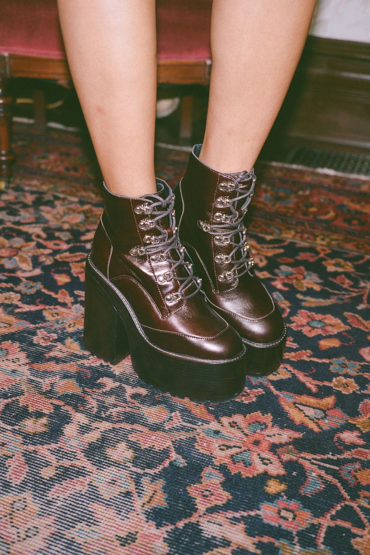 FERNROCK-2 Platform Boot Coffee Crinkle _hover