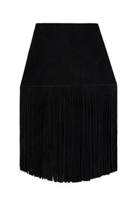 FIXIN-TO Jeffrey Campbell Skirt Belt Black Suede
_hover