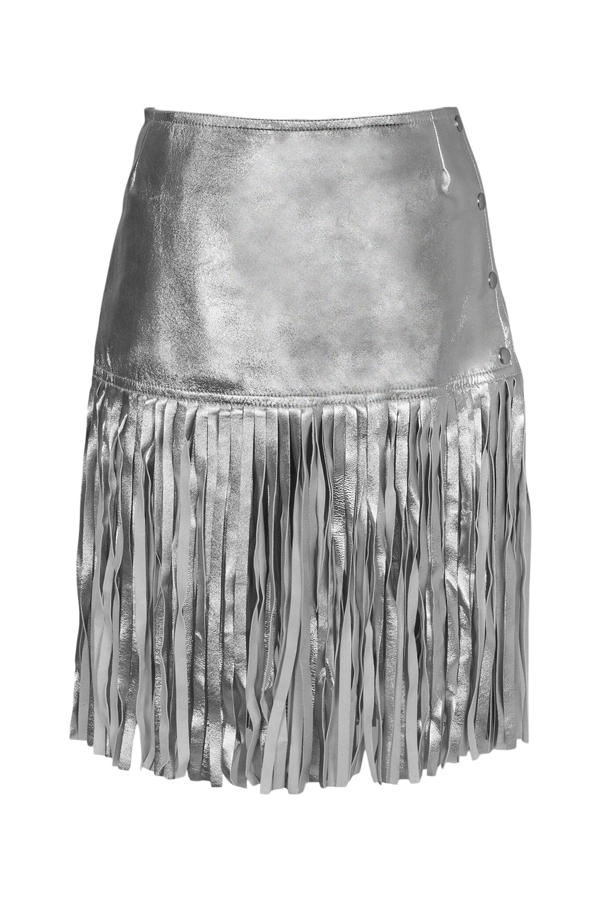 FIXIN-TO Jeffrey Campbell Skirt Belt Silver