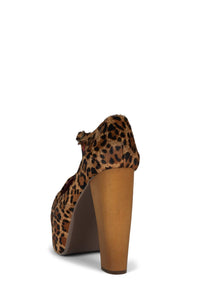 FOXY-WD-F Jeffrey Campbell Platform Cheetah Red