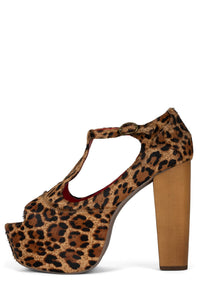 FOXY-WD-F Jeffrey Campbell Platform Cheetah Red